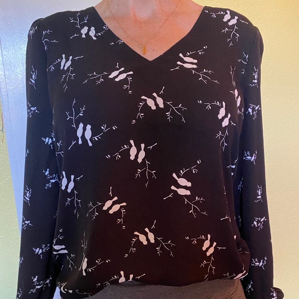 Loft patterned blouse